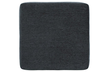 Abinger Smoke Oversized Accent Ottoman by Ashley at Eve Furniture