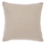 Abler Ivory/Gray/Gold Pillow (Set of 4) by Ashley at Eve Furniture