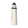 Abner (Large) White Wooden Coastal Lighthouse by Mercana at Eve Furniture