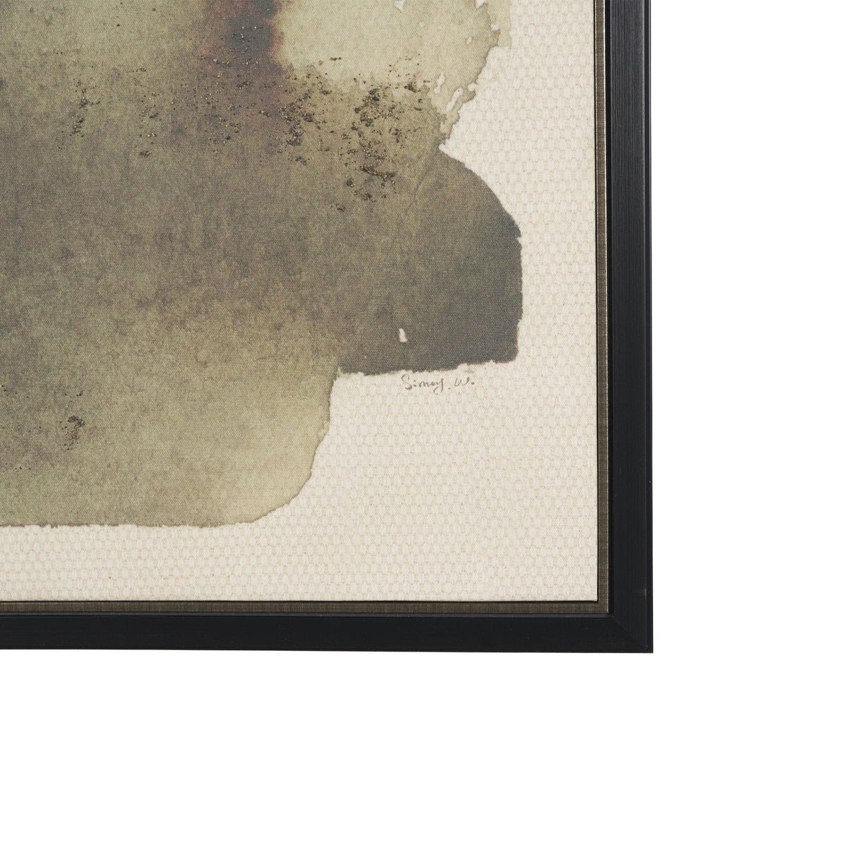Aboreal Fade II by Mercana Studio Hand-Embellished Textured Framed Canvas Artwork by Mercana at Eve Furniture