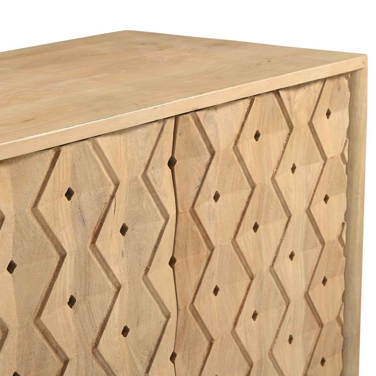 Abra 72" Four Door Sideboard in Light Mango by Home Trends & Design at Eve Furniture