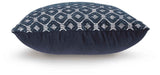 Abra Black/Ivory Pillow by Ashley at Eve Furniture
