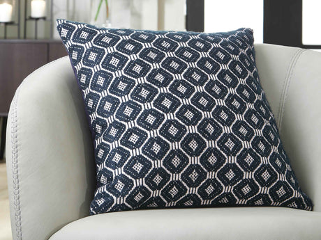 Abra Black/Ivory Pillow by Ashley at Eve Furniture