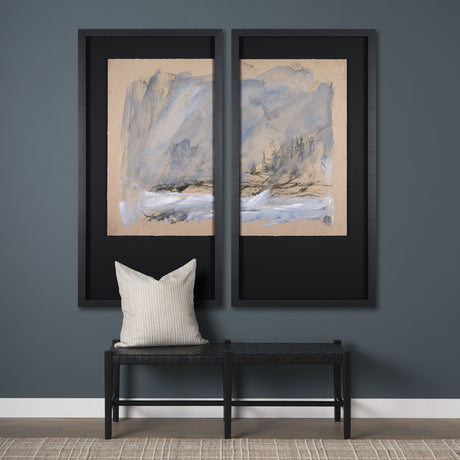 Abstract Landscape by Mercana Studio a Framed Art Print by Mercana at Eve Furniture