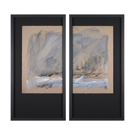 Abstract Landscape by Mercana Studio a Framed Art Print by Mercana at Eve Furniture