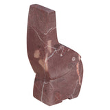 Abstract Marble Decor Elephant in Red by Home Trends & Design at Eve Furniture