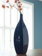 Abtinson Navy Vase by Ashley at Eve Furniture