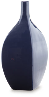 Abtinson Navy Vase by ASHLEY FURNITURE at Eve Furniture