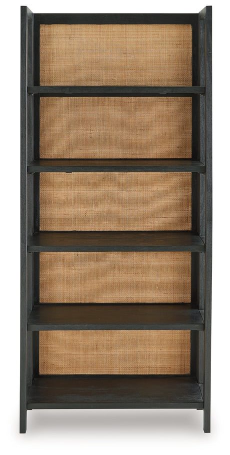 Abyard Black/Natural Bookcase