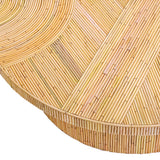 Acadia Rattan Coffee Table by TOV Furniture at Eve Furniture