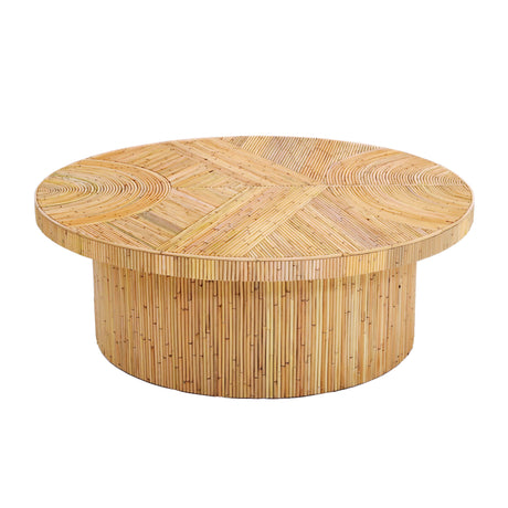 Acadia Rattan Coffee Table by TOV Furniture at Eve Furniture