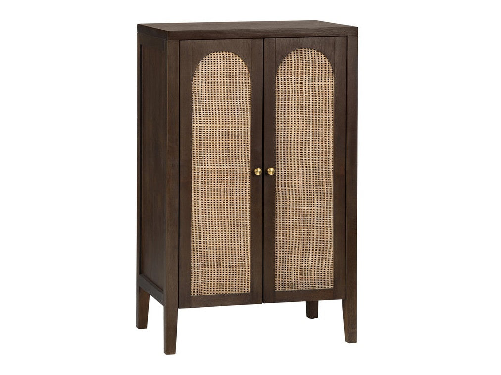 Acadian Brown Two-Door Cabinet by Crestview at Eve Furniture