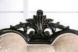 Acapulco Black/Off-White Chair by Furniture of America at Eve Furniture
