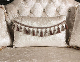 Acapulco Black/Off-White Sofa by Furniture of America at Eve Furniture