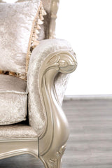 Acapulco Off-White Loveseat by Furniture of America at Eve Furniture