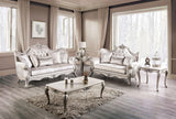 Acapulco Off-White Loveseat by Furniture of America at Eve Furniture