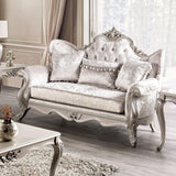 Acapulco Off-White Loveseat by Furniture of America at Eve Furniture