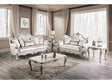 Acapulco Off-White Sofa & Loveseat by Furniture of America at Eve Furniture