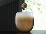 Acario Taupe/Gold Finish Jar by Ashley at Eve Furniture