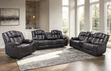 Ace Brown 3-Piece Reclining Living Room Set by Happy Homes at Eve Furniture