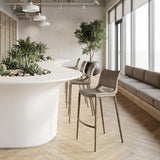 Ace Brown & Walnut Barstool (Set of 2) by Zuomod at Eve Furniture