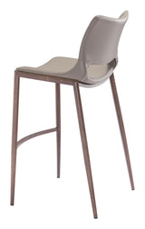 Ace Brown & Walnut Barstool (Set of 2) by Zuomod at Eve Furniture
