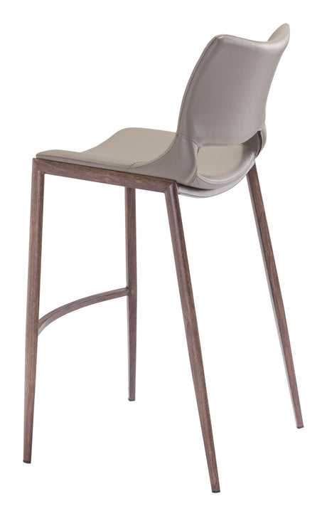 Ace Brown & Walnut Barstool (Set of 2) by Zuomod at Eve Furniture