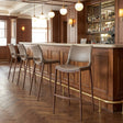 Ace Brown & Walnut Barstool (Set of 2) by Zuomod at Eve Furniture