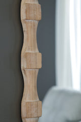 Acelmore Light Brown Accent Mirror by Ashley at Eve Furniture