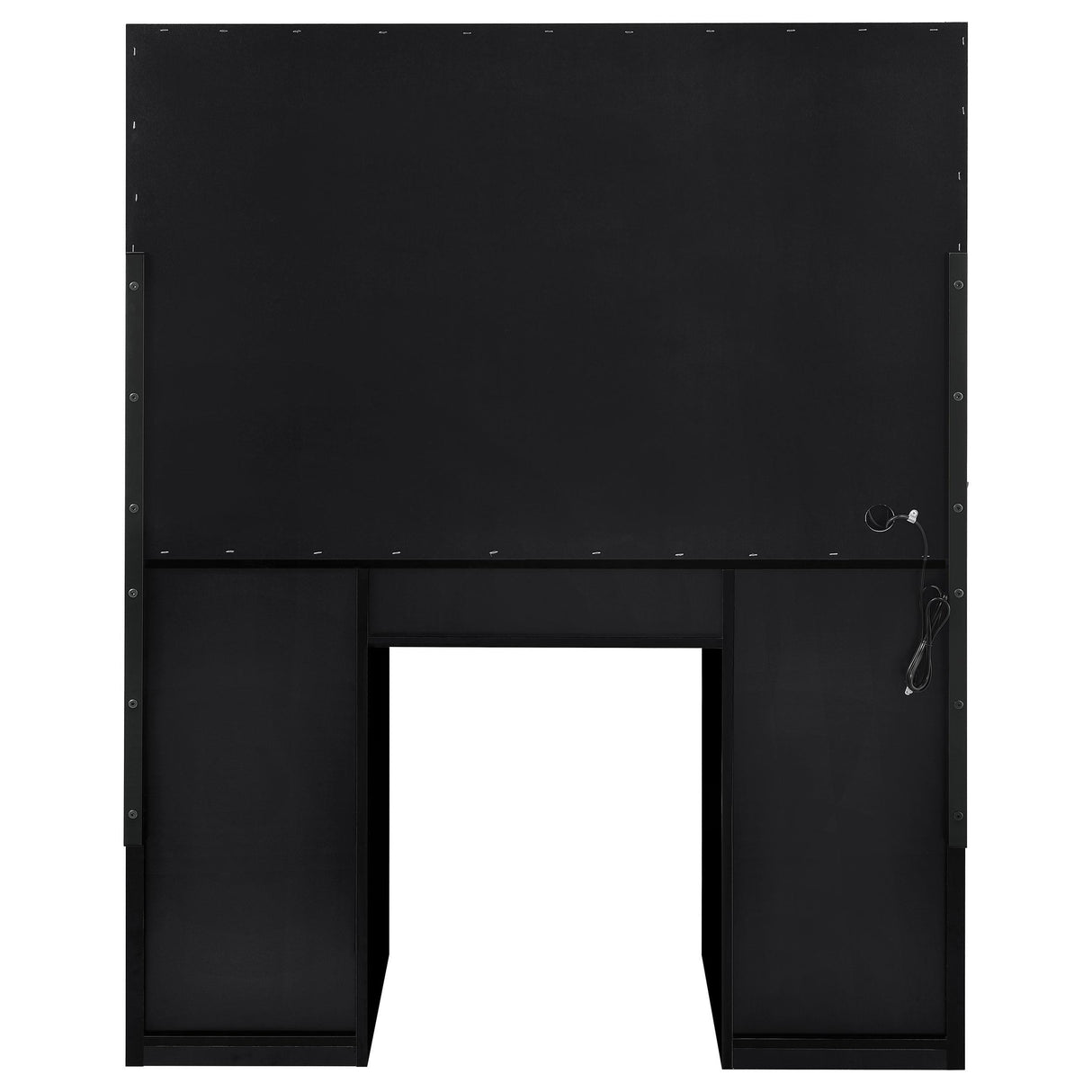 Acena Black High Gloss 7-drawer Vanity Set with Lighting by Coaster at Eve Furniture