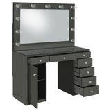 Acena Grey High Gloss 7-drawer Vanity Set with Lighting by Coaster at Eve Furniture