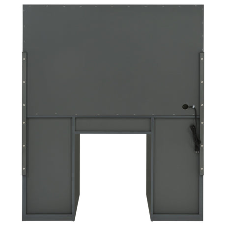 Acena Grey High Gloss 7-drawer Vanity Set with Lighting by Coaster at Eve Furniture