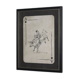 Aces Wild I by Mercana Studio Textured Framed Artwork Matted under Glass by Mercana at Eve Furniture