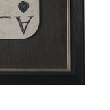 Aces Wild I by Mercana Studio Textured Framed Artwork Matted under Glass by Mercana at Eve Furniture