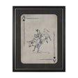Aces Wild I by Mercana Studio Textured Framed Artwork Matted under Glass by Mercana at Eve Furniture