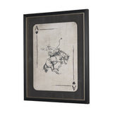 Aces Wild II by Mercana Studio Textured Framed Artwork Matted under Glass by Mercana at Eve Furniture