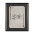 Aces Wild IV by Mercana Studio Textured Framed Artwork Matted under Glass by Mercana at Eve Furniture