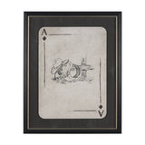 Aces Wild IV by Mercana Studio Textured Framed Artwork Matted under Glass by Mercana at Eve Furniture