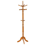 Achelle Golden Brown Coat Rack with 11 Hooks