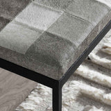 Achen Accent Bench - Sparrow Gray by Classic Home at Eve Furniture