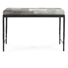 Achen Accent Bench - Sparrow Gray by Classic Home at Eve Furniture