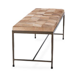Achen Canyon Sand Accent Bench by Classic Home at Eve Furniture