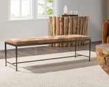 Achen Canyon Sand Accent Bench by Classic Home at Eve Furniture