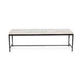 Achen Dusty Cream Accent Bench by Classic Home at Eve Furniture