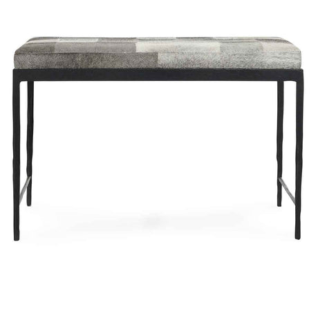 Achen Sparrow Gray Accent Bench by Classic Home at Eve Furniture