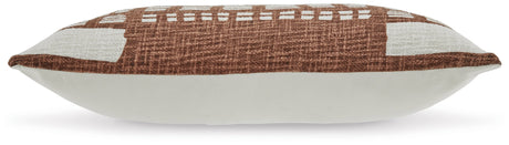 Ackford White/Rust Pillow (Set of 4)