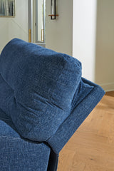 Acklen Place Navy 5-Piece Dual Power Reclining Modular Sectional by Ashley at Eve Furniture