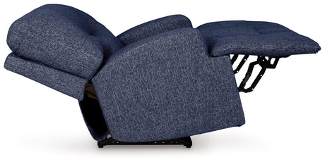Acklen Place Navy 7-Piece Dual Power Reclining Modular Sectional by Ashley at Eve Furniture