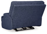 Acklen Place Navy 7-Piece Dual Power Reclining Modular Sectional by Ashley at Eve Furniture