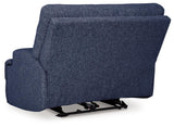 Acklen Place Navy Oversized Power Recliner by Ashley at Eve Furniture